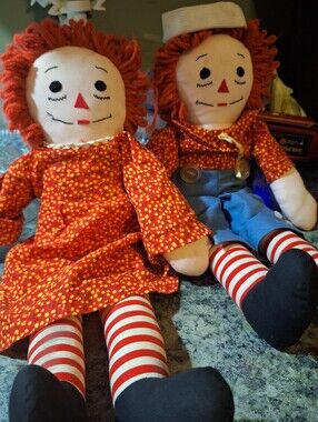 [[Toys]] Raggedy Ann Style Cloth Dolls